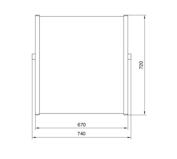 Adjustable White Mirror for Special Needs - Image 2